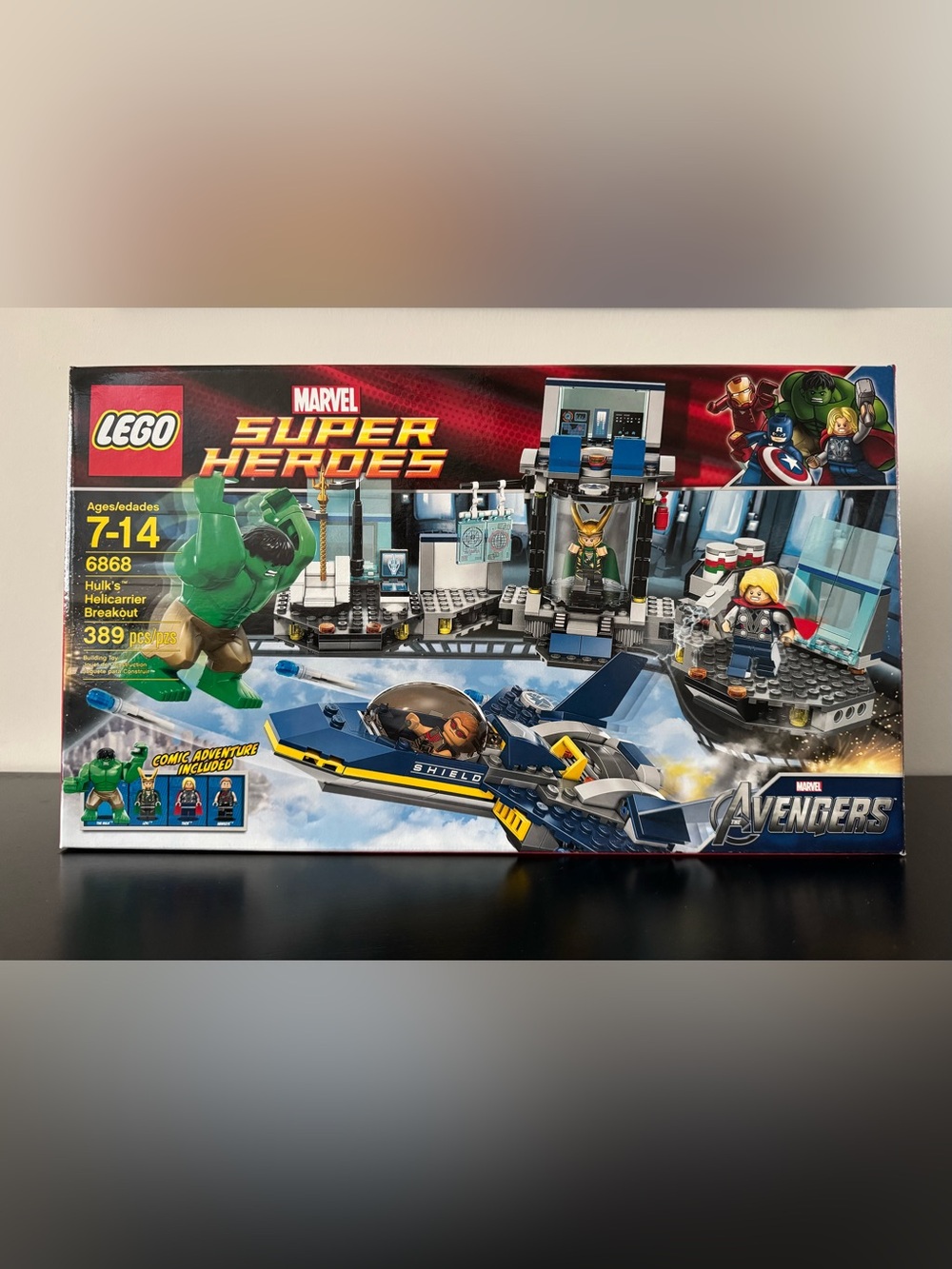 LEGO Super Heroes: Hulk’s Helicarrier Breakout 6868
